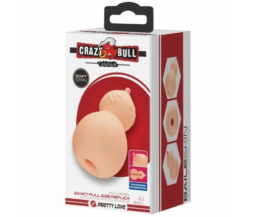 CRAZY BULL - CALABASH BREAST-SHAPED MASTUBADOR