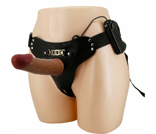 Pretty Love Starks Harness Briefs Multi-Speed System 17.5cm Light Brown