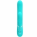 Pretty Love Perlita 3-in-1 Rechargeable Silicone Intimate Device Aqua Green