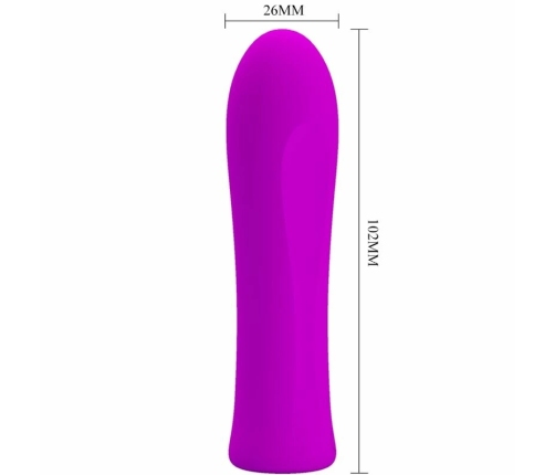 Pretty Love Alfreda Intimate Vibration System Violet 12 Modes USB