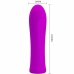 Pretty Love Alfreda Intimate Vibration System Violet 12 Modes USB