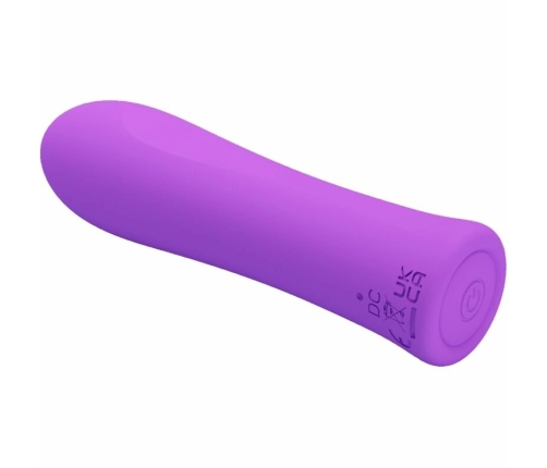 Pretty Love Alfreda Aqua Purple Flexible Silicone Mini Vibrating Device