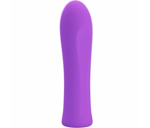Pretty Love Alfreda Aqua Purple Flexible Silicone Mini Vibrating Device