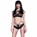 Chilirose CR 4428 Elegant Black Lace Bra & Panties Set S/M