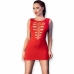 Chilirose CR 4622 Red Mini Dress S/M - Seamless Stretch Design