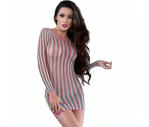 Chilirose CR 4334 Mini Dress Multicolour Seamless S/M