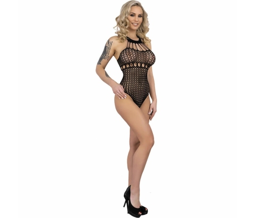 Livco Corsetti Orvina Black Bodysuit - Elegant One Size Design