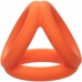 CalExotics Alpha Tri-Ring Intimate System Orange Liquid Silicone 3-Ring