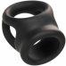 CalExotics Alpha Dual Cage Ring Black - Liquid Silicone Support System