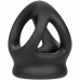 CalExotics Alpha Dual Cage Ring Black - Liquid Silicone Support System