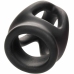 CalExotics Alpha Dual Cage Ring Black - Liquid Silicone Support System
