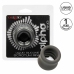 CalExotics Alpha Liquid Silicone Black Anatomical Support Ring 3.75 cm