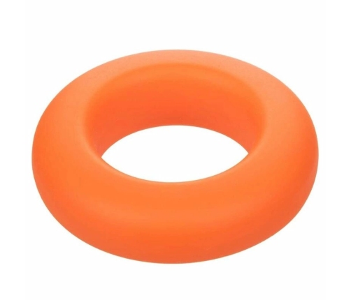 CalExotics Alpha Prolong Large Ring Orange - Liquid Silicone, 3.25 cm