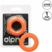 CalExotics Alpha Prolong Large Ring Orange - Liquid Silicone, 3.25 cm