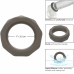 CalExotics Alpha Prolong Silicone Ring Grey - Seamless Comfort Enhancer 2.5 cm