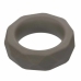 CalExotics Alpha Prolong Silicone Ring Grey - Seamless Comfort Enhancer 2.5 cm
