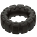 CalExotics Alpha Liquid Silicone Tread Ring Black 2.5 cm Durable Comfort