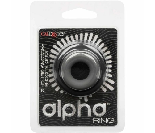 CalExotics Alpha Prolong Set of 2 Grey Silicone Support Rings