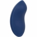 CalExotics Cashmere Velvet Curve Blue - Compact Silicone Massager, 10 Modes