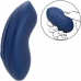 CalExotics Cashmere Velvet Curve Blue - Compact Silicone Massager, 10 Modes