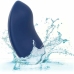 CalExotics Cashmere Velvet Curve Blue - Compact Silicone Massager, 10 Modes