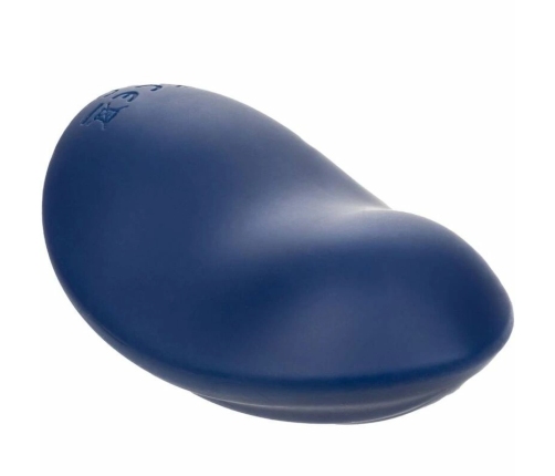 CalExotics Cashmere Velvet Curve Blue - Compact Silicone Massager, 10 Modes