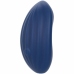 CalExotics Cashmere Velvet Curve Blue - Compact Silicone Massager, 10 Modes