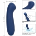 CalExotics Cashmere Satin G Blue Flexible Silicone Massager 15.25 cm