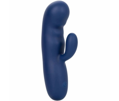 CalExotics Cashmere Silk Duo Blue - Dual-Motor Flexible Massager, Waterproof