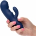 CalExotics Cashmere Silk Duo Blue - Dual-Motor Flexible Massager, Waterproof