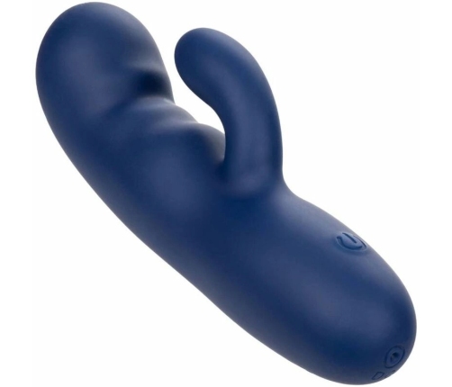 CalExotics Cashmere Silk Duo Blue - Dual-Motor Flexible Massager, Waterproof