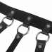 Subblime Chest Harness Black with Decorative Chain Details One Size