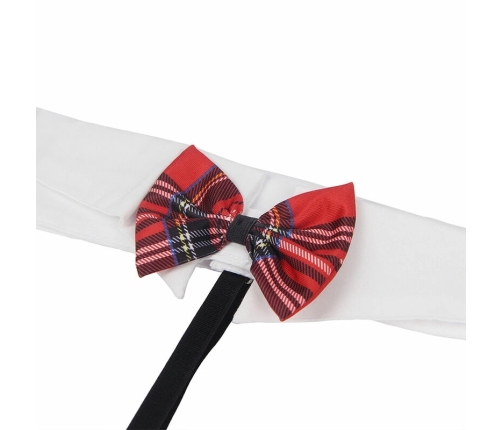 Subblime L/XL College-Inspired Costume Set with Lace Details, Checkered