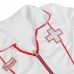 Subblime L/XL Body Nurse Costume - Red & White, Comfort Fit
