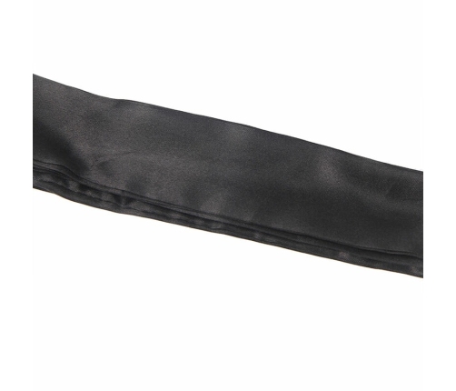 Subblime Black Transparent Robe with Lace Trim S/M - Elegant Intimate Wear