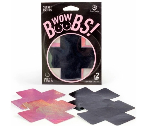 SECRET PLAY - WOW BOOBS! CUBRE PEZONES X