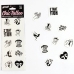 Secret Play Chic Tattoo Set - 10 Artistic Temporary Tattoos Kinky Collection