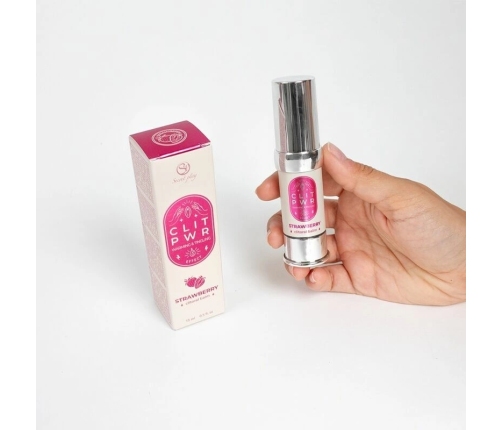 Secret Play Clit Pwr Strawberry Intimate Balm 15ml Airless System