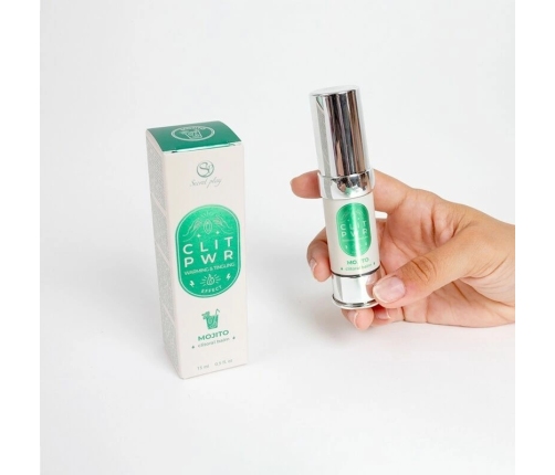 Secret Play Clit Pwr Mojito Stimulating Balm 15ml - Airless System