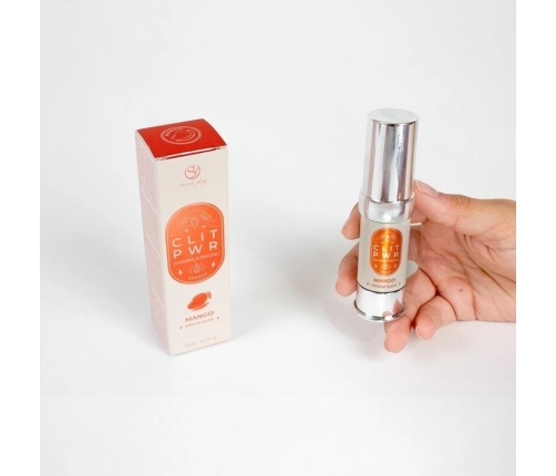 Secret Play Clit Pwr Intimate Mango Balm 15ml - Airless System