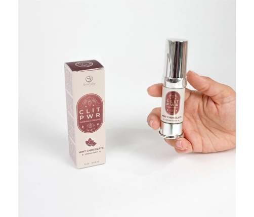 Secret Play Clit Pwr Mint Chocolate Intimate Balm 15ml Airless System