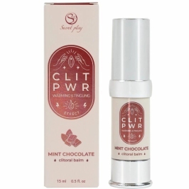 Secret Play Clit Pwr Mint Chocolate Intimate Balm 15ml Airless System