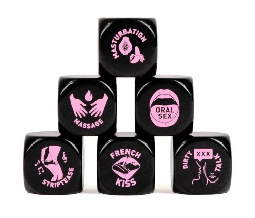 Secret Play Preliminary Dice 20mm - Multi-Action Game Die, 1 Piece