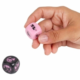 Secret Play Game 2 Dice - Couples Intimacy Challenge Set 20mm