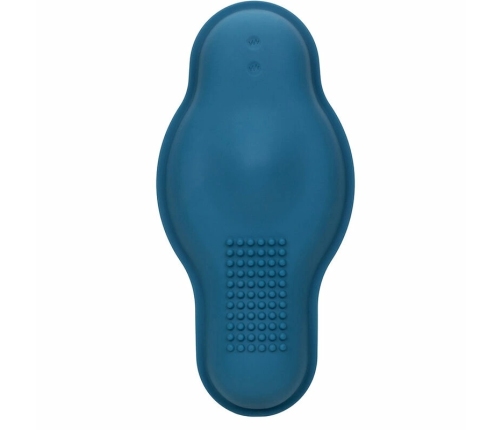 CalExotics Dual Rider Blue - Dual-Motor Remote Massager, 12 Modes, Waterproof
