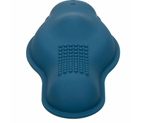 CalExotics Dual Rider Blue - Dual-Motor Remote Massager, 12 Modes, Waterproof