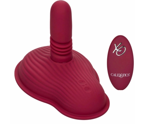 CalExotics Dual Rider Remote-Control Double Motor Massager Red