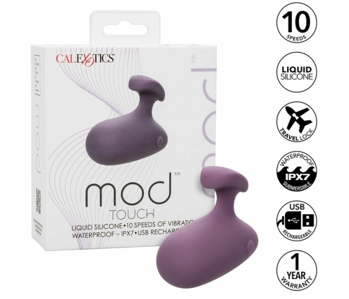 CalExotics Mod Touch Handheld Massager Purple, 10-Speed, Waterproof
