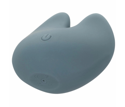 CalExotics Mod Curve Blue - Dual Vibrating Silicone Intimate Device