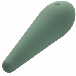 CalExotics Mod Chic Precision Massager Green - 10-Speed Liquid Silicone